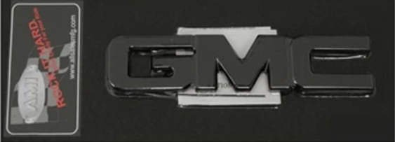 GMC Rear Only Black Emblem