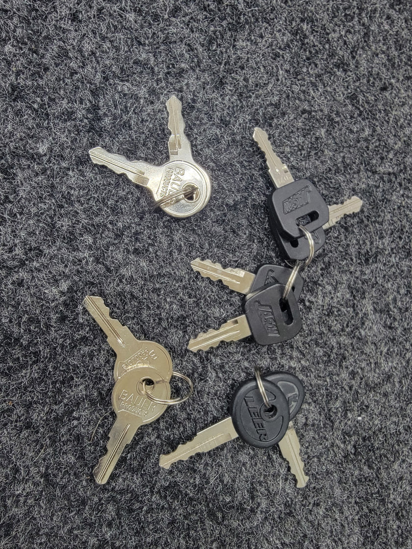 Camper Shell Keys