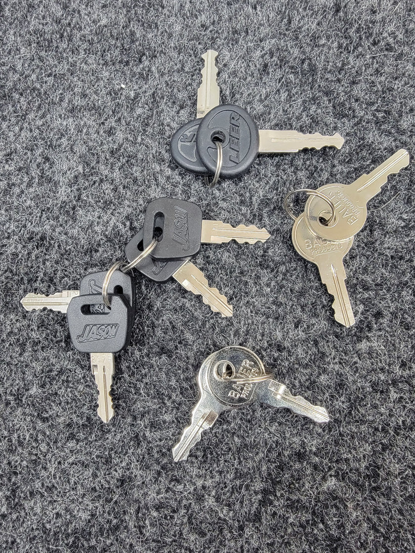 Clam Shell Key Camper Shell Keys