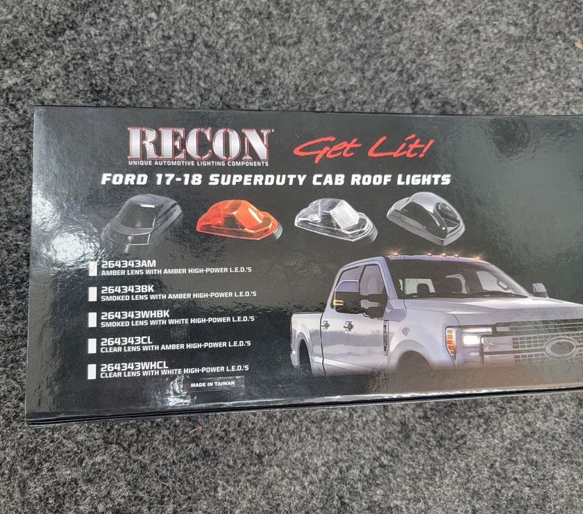 Recon Cab Lights 17-22 Ford Super Duty