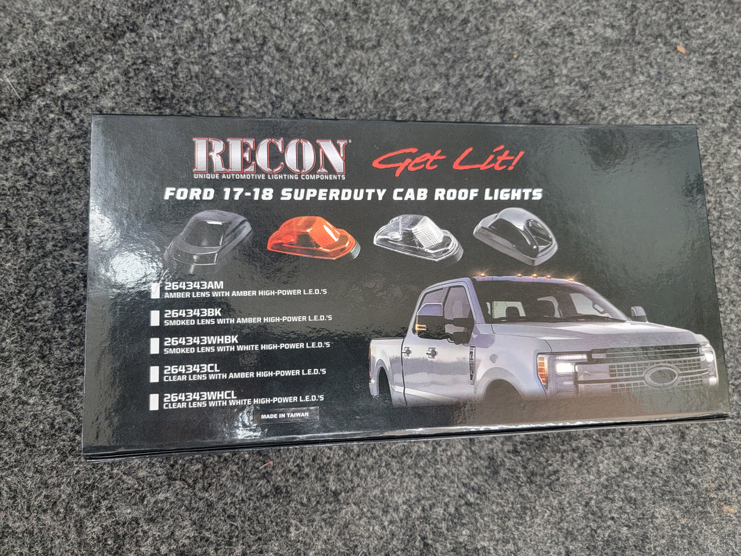 Recon Cab Lights 17-22 Ford Super Duty