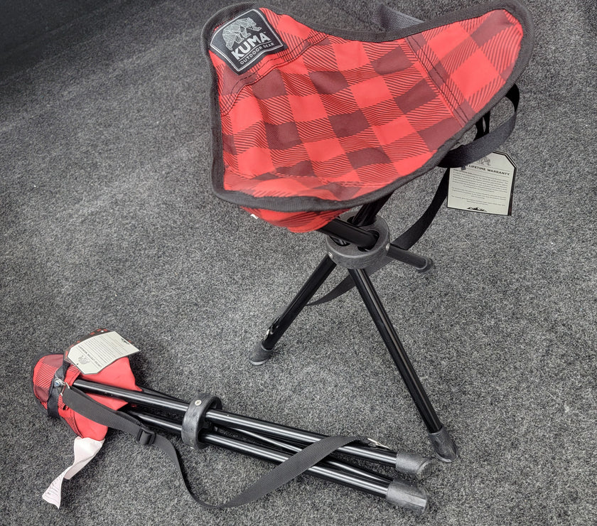 Kuma Tri Pod Chair Red/Black