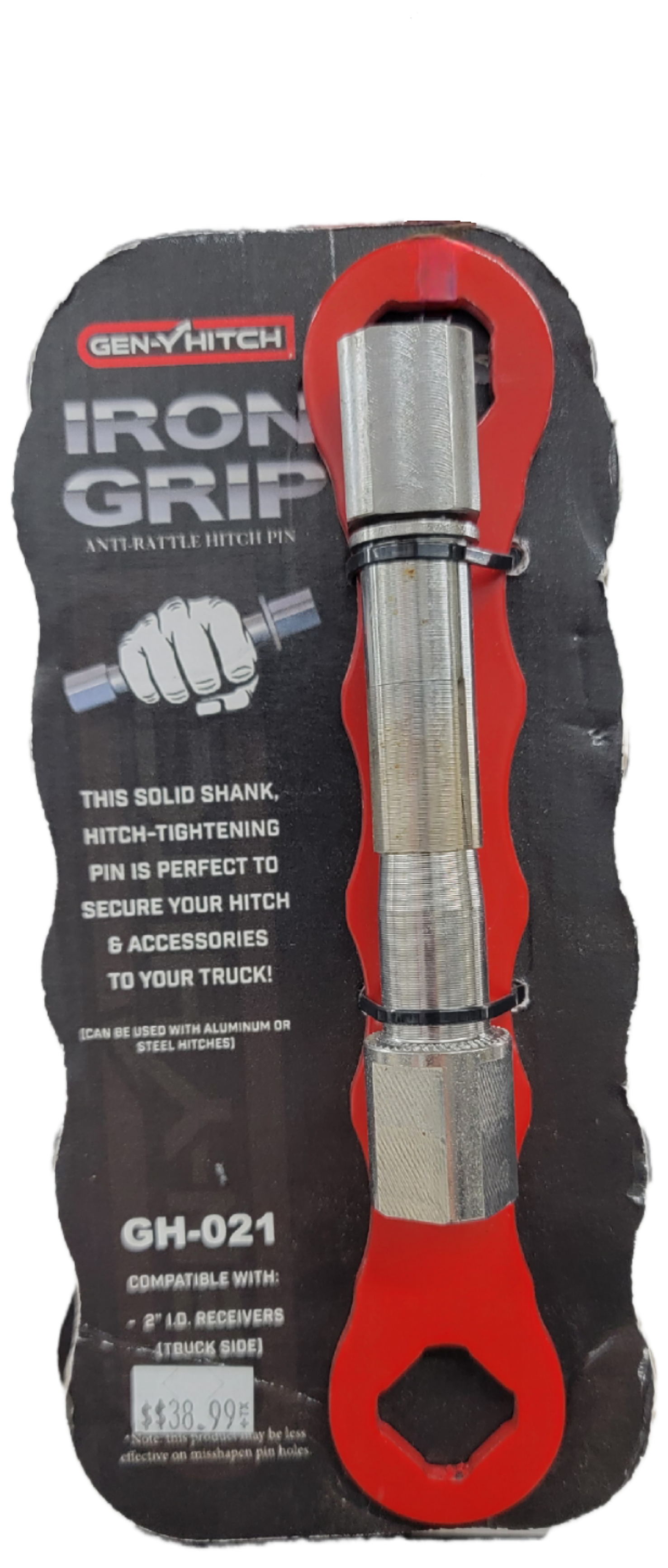 Hitch Pin 5/8 Inch X 2 Inch Solid Shank