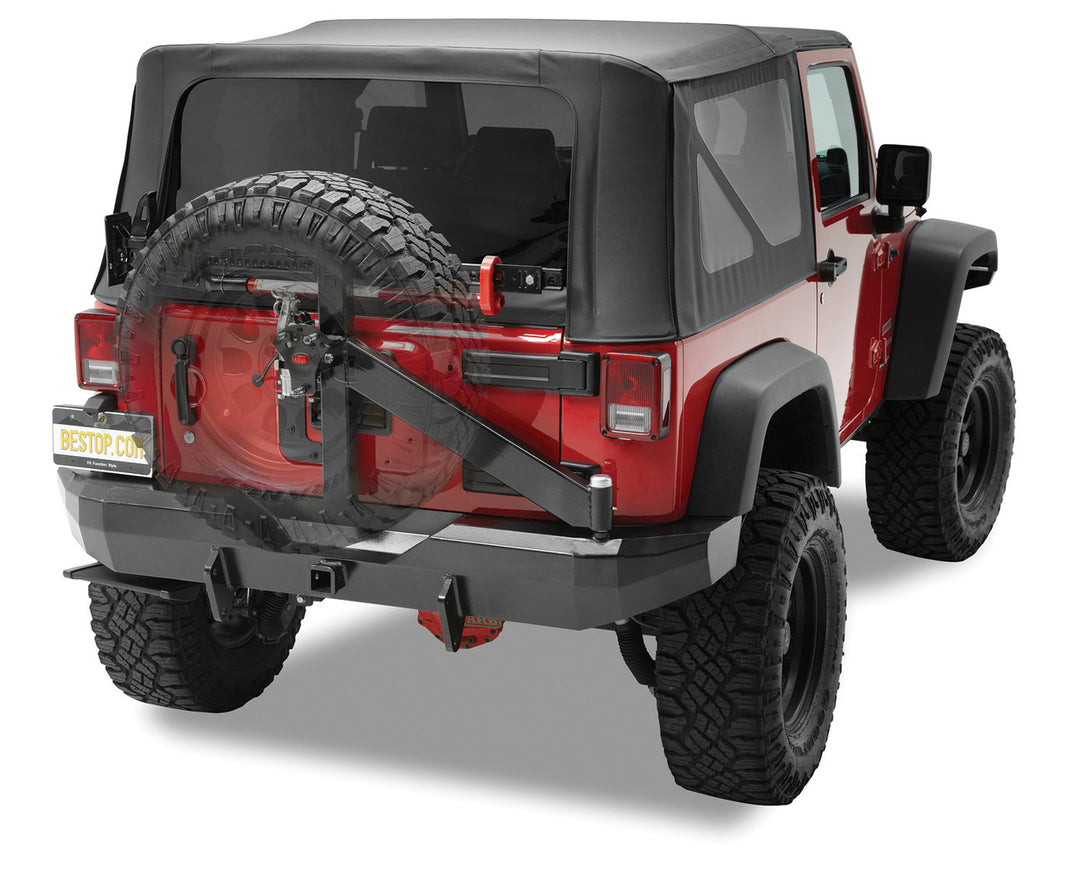 Bestop HighRock Rear Bumper w/ Tire Carrier