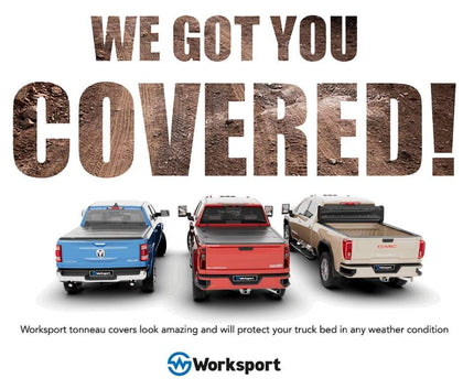 WorkSport AL3 Hard Tonneau Cover