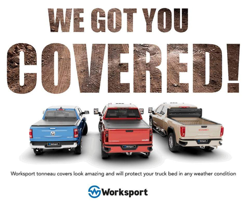 WorkSport AL3 Hard Tonneau Cover