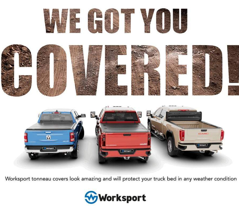 WorkSport AL3 Hard Tonneau Cover