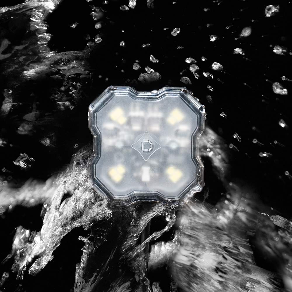 Diode Dynamics Stage Series RGBW Rock Light 8-Pack Installer Kit