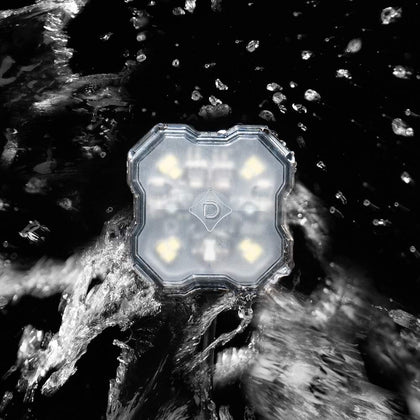 Diode Dynamics Stage Series RGBW Rock Light 8-Pack Installer Kit