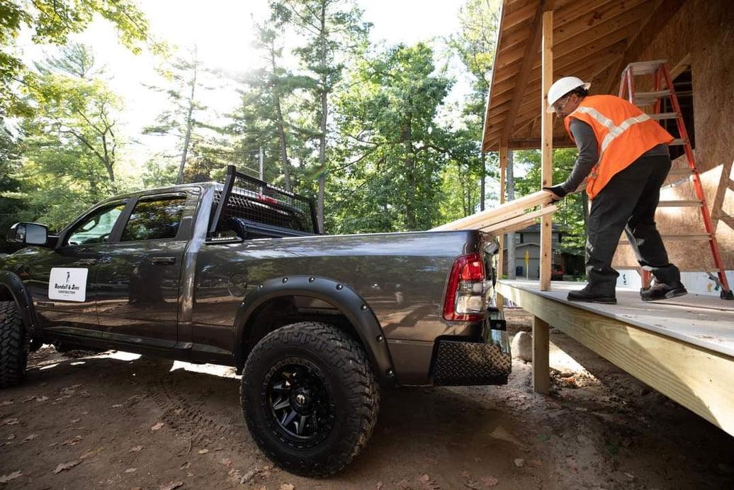 Pocket Style 4PC Fender Flare Set 09-10 Dodge Ram 1500