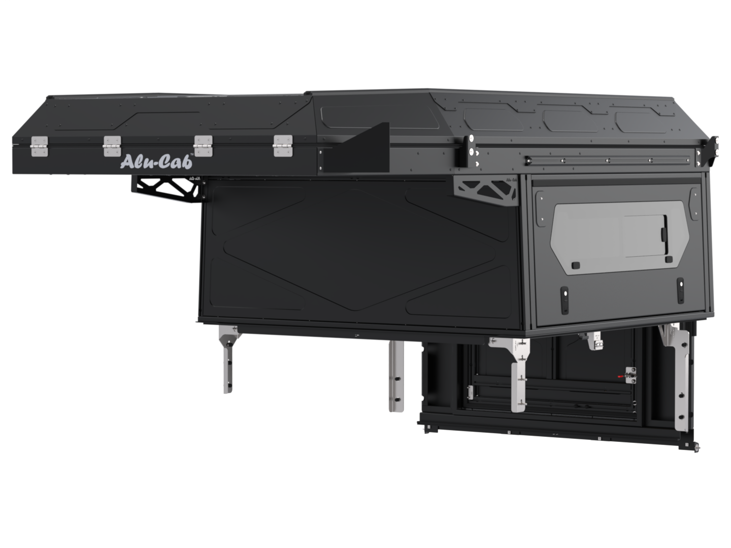 ModCAP Camper Mid-Size Truck 5ft Bed