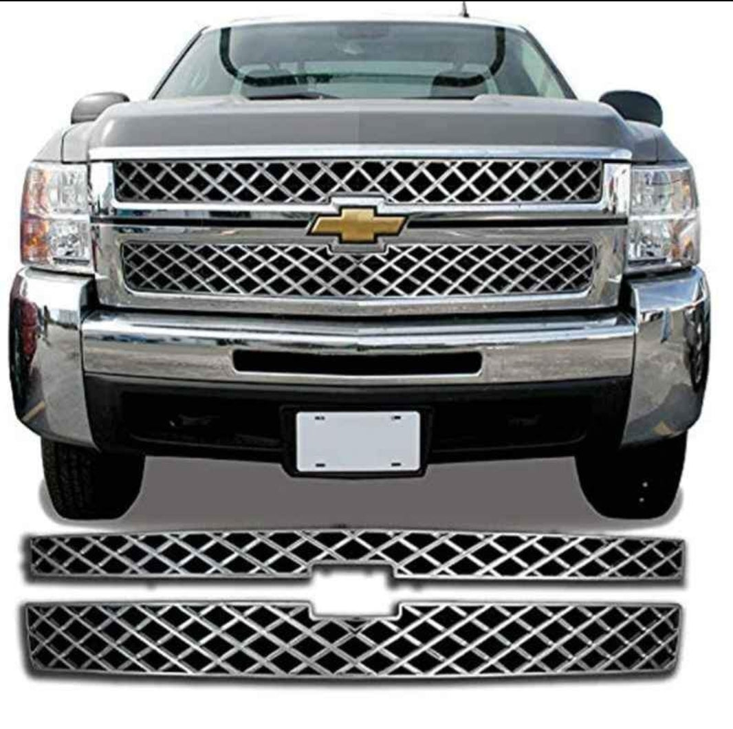 2011-2014 Chevy Grille Overlay