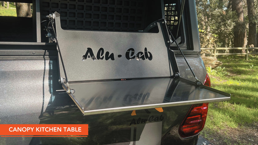 Alu-Cab Canopy Kitchen Table